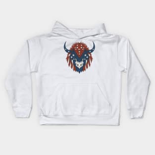 American bison Kids Hoodie